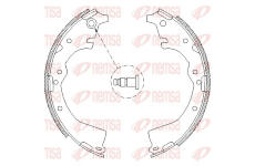 Brzdové pakny REMSA 4427.00