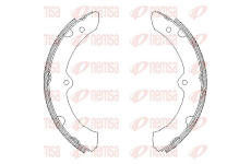 Brzdové pakny REMSA 4428.00