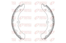 Brzdové pakny REMSA 4430.00