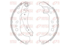 Brzdové pakny REMSA 4443.00