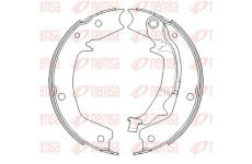 Brzdová čelist, parkovací brzda REMSA 4489.00