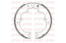 Brzdová čelist, parkovací brzda REMSA 4540.00