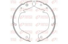 Brzdová čelist, parkovací brzda REMSA 4541.00