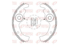 Sada brzdových čelistí REMSA 4611.00