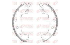 Brzdové pakny REMSA 4655.00