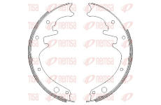 Brzdové pakny REMSA 4658.00