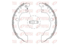 Brzdové pakny REMSA 4661.00