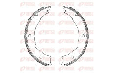 Brzdová čelist, parkovací brzda REMSA 4717.01