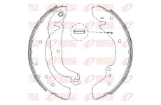 Sada brzdových čelistí REMSA 4718.01