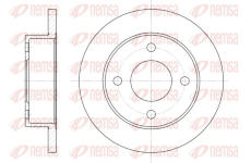 Brzdový kotouč REMSA 6012.00