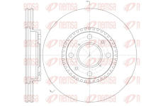 Brzdový kotouč REMSA 61002.10