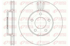 Brzdový kotouč REMSA 61020.10