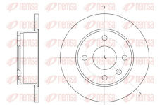 Brzdový kotouč REMSA 6103.00