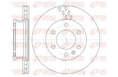 Brzdový kotouč REMSA 61034.10