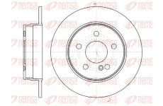 Brzdový kotouč REMSA 61069.00