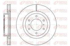 Brzdový kotouč REMSA 61100.10