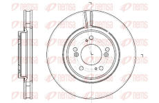 Brzdový kotouč REMSA 61129.10