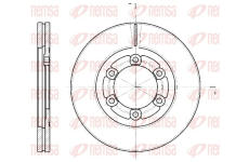 Brzdový kotouč REMSA 61139.10