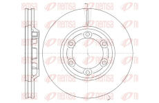 Brzdový kotouč REMSA 61163.10