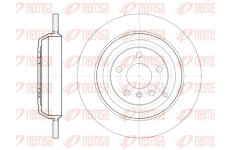 Brzdový kotouč REMSA 61166.00