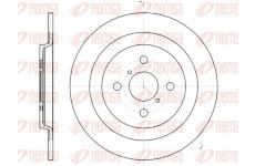 Brzdový kotouč REMSA 61173.00