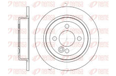 Brzdový kotouč REMSA 61195.00