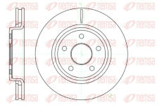 Brzdový kotouč REMSA 61210.10