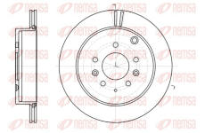 Brzdový kotouč REMSA 61237.10