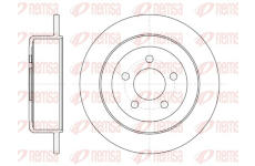 Brzdový kotouč REMSA 61271.00
