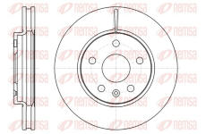 Brzdový kotouč REMSA 61285.10