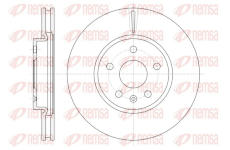 Brzdový kotouč REMSA 61286.10