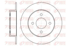 Brzdový kotouč REMSA 61353.00