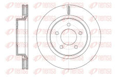 Brzdový kotouč REMSA 61360.10