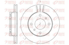 Brzdový kotouč REMSA 6146.10