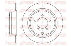 Brzdový kotouč REMSA 61554.00