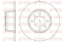 Brzdový kotouč REMSA 6156.00