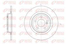 Brzdový kotouč REMSA 61578.00