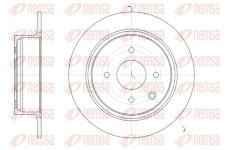 Brzdový kotouč REMSA 61579.00