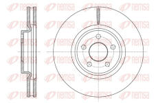 Brzdový kotouč REMSA 61602.10