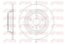 Brzdový kotouč REMSA 61606.00