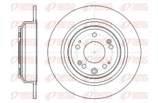 Brzdový kotouč REMSA 61608.00