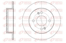 Brzdový kotouč REMSA 61609.00