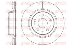 Brzdový kotouč REMSA 61610.10
