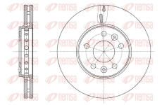 Brzdový kotouč REMSA 61625.10