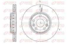 Brzdový kotouč REMSA 61655.10