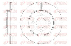 Brzdový kotouč REMSA 61850.10