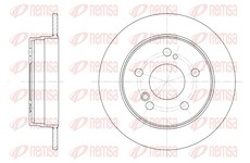 Brzdový kotouč REMSA 6194.00