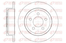 Brzdový kotouč REMSA 62029.00