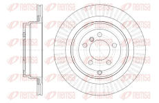 Brzdový kotouč REMSA 62064.10