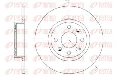Brzdový kotouč REMSA 6209.00